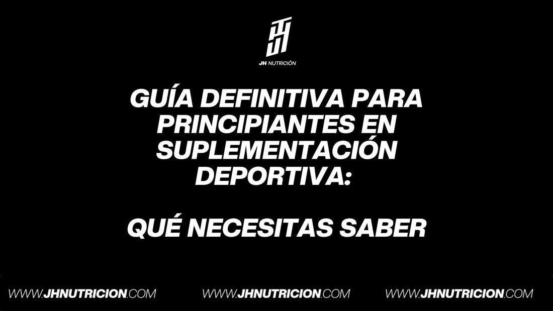 alimentos suplementos en principiante