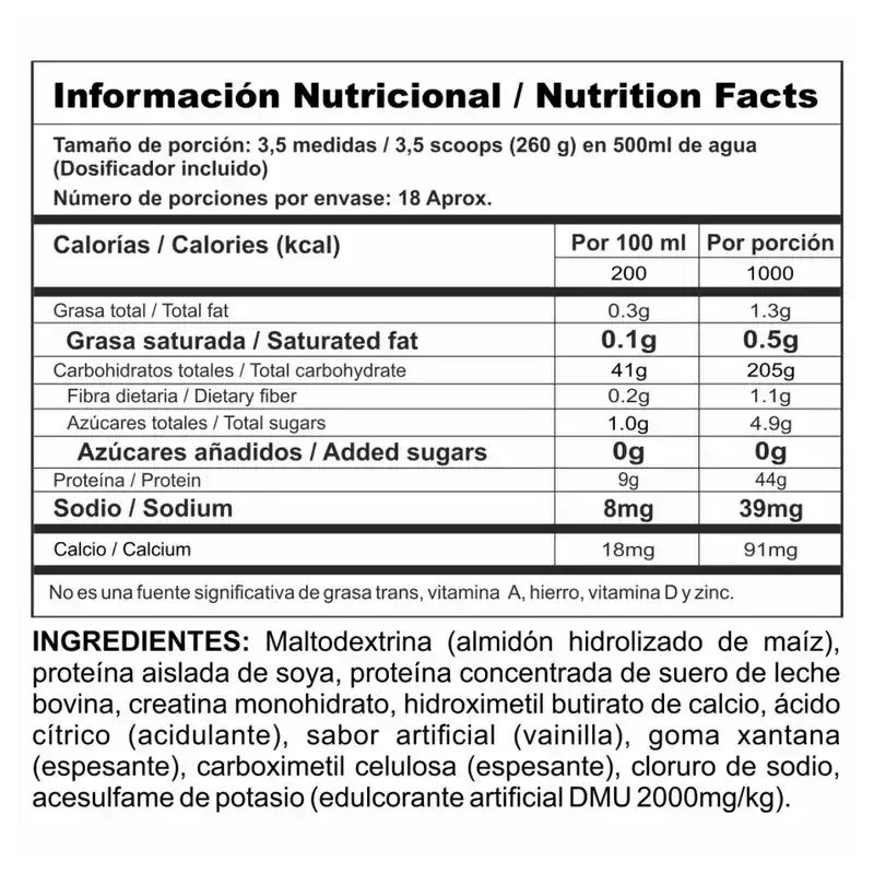 Creatine power 10lb | Megaplex - JH Nutrición